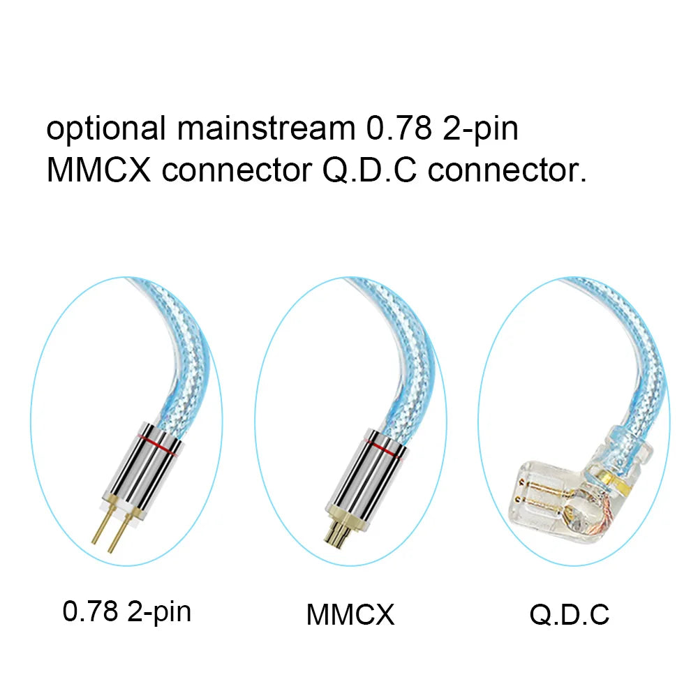 TRN CABLE DE PLATA TRENZADO USB-C CON MIC LIBRE DE OXIGENO DAC 24bit/96kHz INTEGRADO
