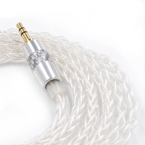 KZ CABLE DE MEJORA DE PLATA LIBRE DE OXIGENO TRENZADO