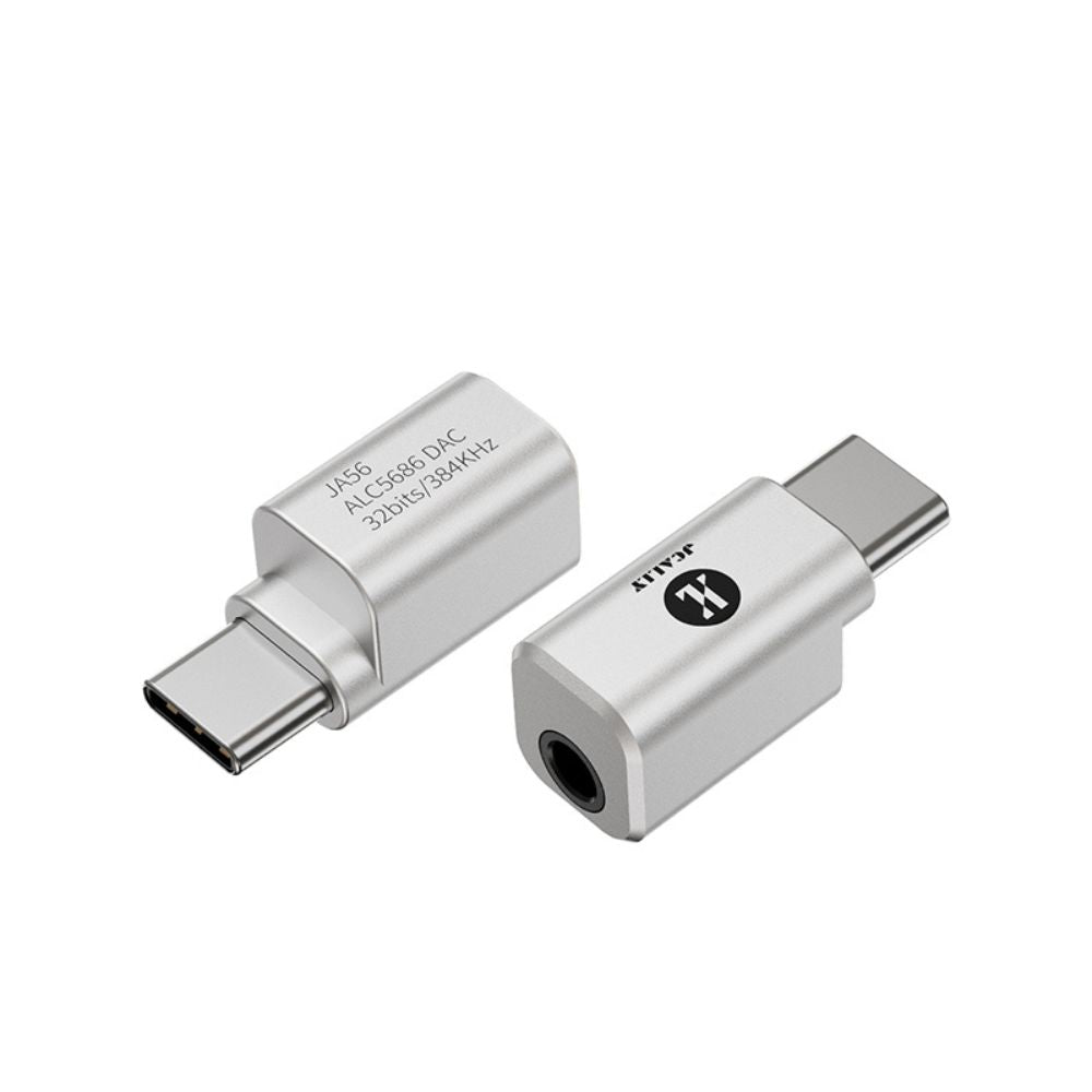JCALLY JA56 USB-C A 3.5mm DAC 32-bit/384kHz ADAPTADOR DE AUDIO