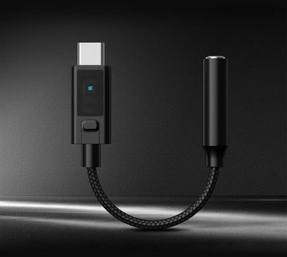 KZ AM02 ADAPTADOR DAC+EQ USB-C HI-RES OFICIAL