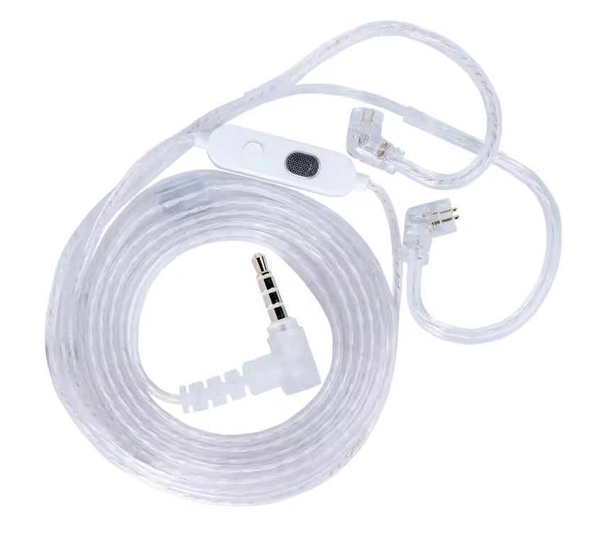 KZ M2 CABLE DE PLATA LIBRE DE OXÍGENO USB-C CON DAC+EQ Y MIC DUAL ANC